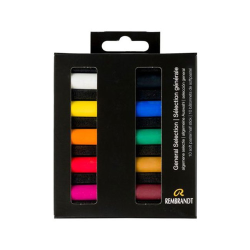 An Image of Rembrandt Soft Pastels Grey Tones Set