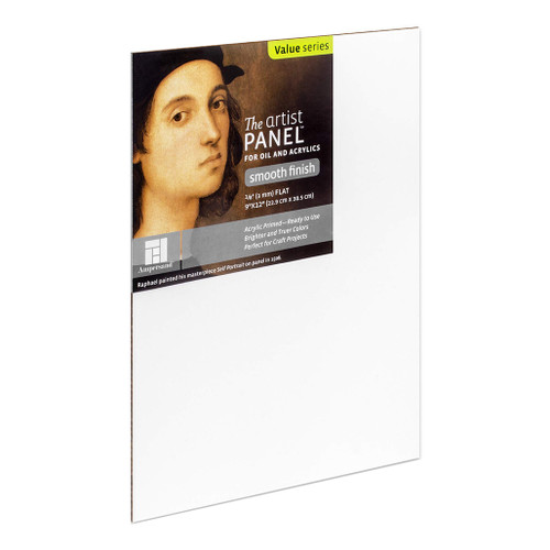 An image of a Ampersand Primed Smooth Artist Panels, 1/8" Flat Profile.