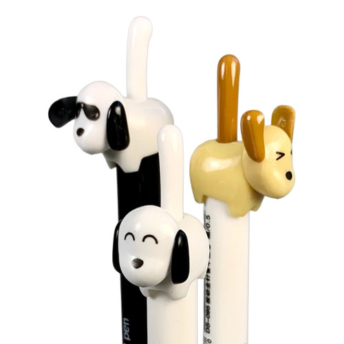 An image of BC USA Dog Tail Retractable Gel Pens.