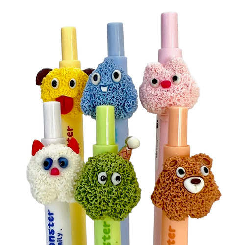 An image of BC USA Monster Family Retractable Gel Pens.