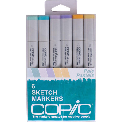 An Image of Copic Sketch Marker Sea + Sky Set