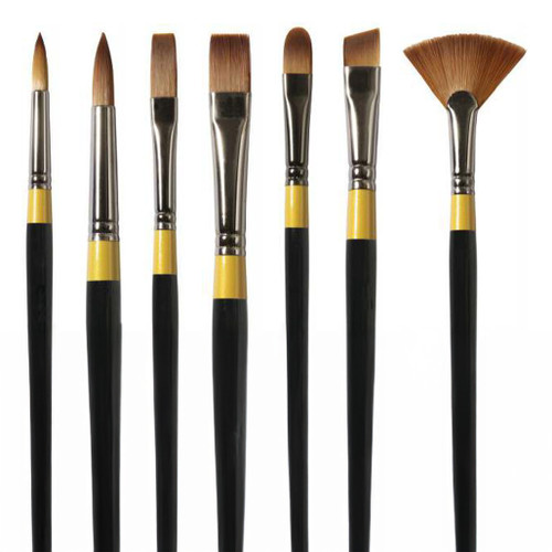 An image of Daler-Rowney Robert Simmons Acrylic Brushes.