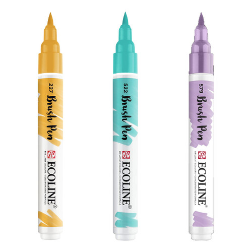 An image of Ecoline Brush Pen Markers. 