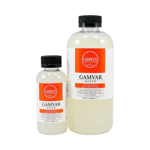 An image of Gamblin Gamvar Satin Picture Varnish.