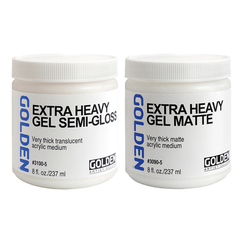 An image of Golden Extra Heavy Gel Acrylic Mediums.