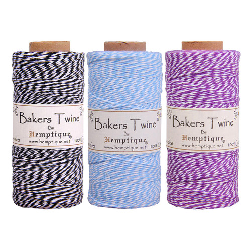An image of Hemptique Bakers Twine spools.