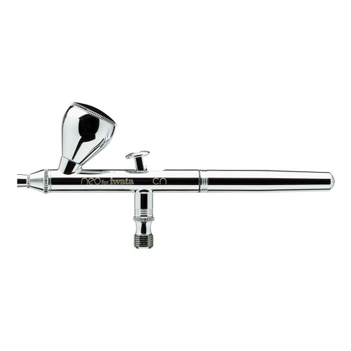An image of an Iwata NEO CN Gravity Feed Dual Action Airbrush.