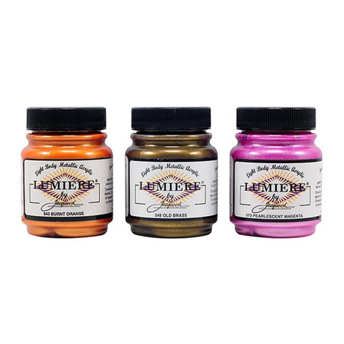 An image of Jacquard Lumiere Acrylics.