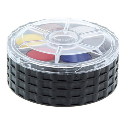 An image of a Koh-I-Noor Watercolor Wheel 24-Color Stack Pack.