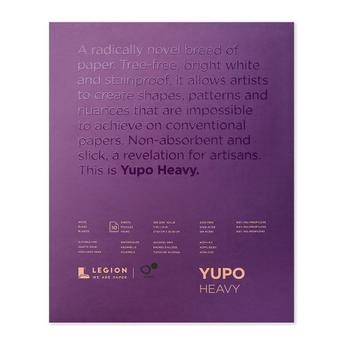 An image of a Legion Yupo Heavy Pad. 