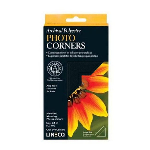 An Image of Lineco Self-Adhesive Photo Corners