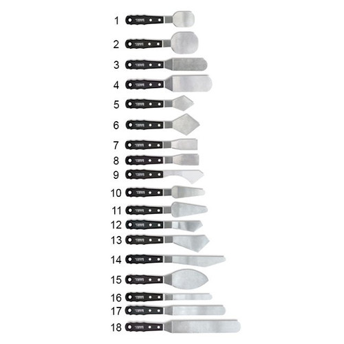 An image of Liquitex Freestyle Large Painting Knives. 