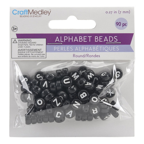 An image of CraftMedley Alphabet Beads.