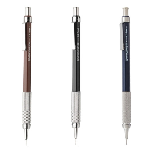 An image of Pentel GraphGear 500 Mechanical Pencils.