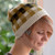 An image of a hat made with Plymouth Galway Sport Wool Yarn.