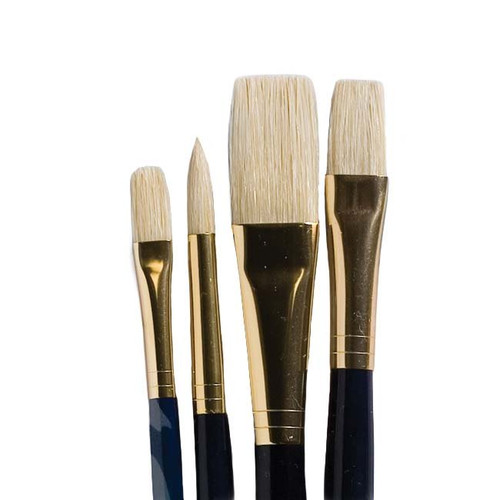 An Image of Princeton RealValue Brush Sets #9123 Golden Taklon, Set of 4