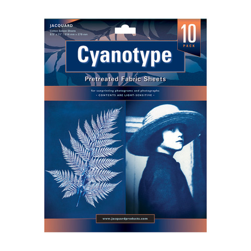 An image of Jacquard Cyanotype Fabric Sheets.
