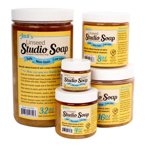 An image of Richeson Jack's Linseed Studio Soap.
