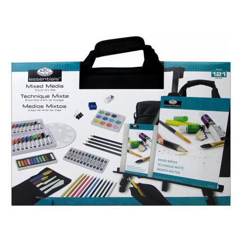 An image of a Royal & Langnickel Mixed Media Travel Art Set.