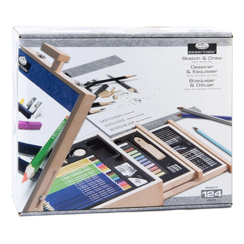 An image of a Royal & Langnickel Sketch & Draw Artist Easel Set.