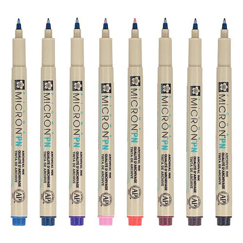 An image of Sakura Pigma Micron PN Pens.
