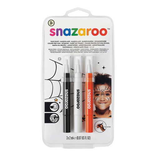 An image of a Snazaroo Brush Pen Halloween Set.