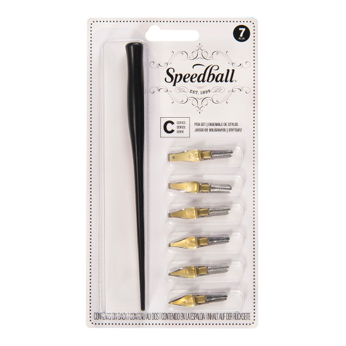 An image of a Speedball C-Style Pen Set.