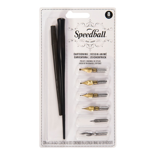 An image of a Speedball Cartooning Pen Set.
