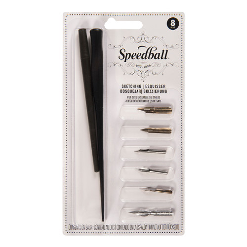 An image of a Speedball Sketching Pen Set.