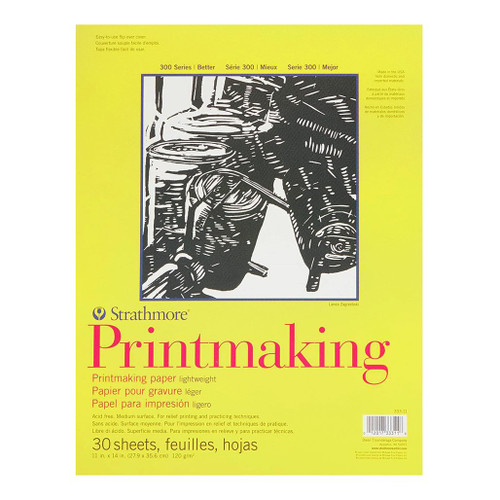An image of a Strathmore 300 Series Printmaking Pad.