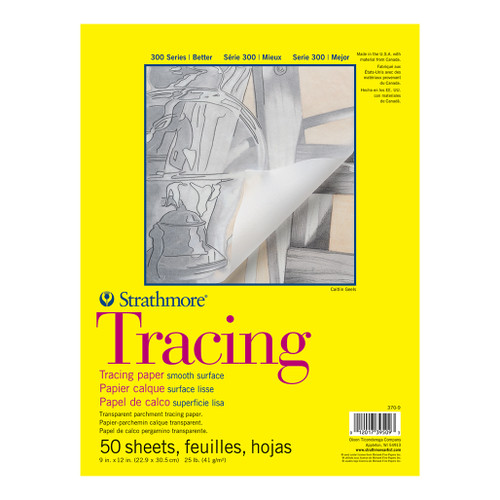 An image of a Strathmore 300 Series Tracing Pad, 9" x 12".
