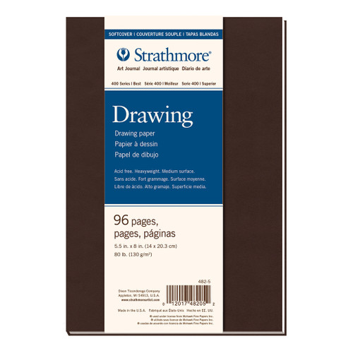An image of a Strathmore 400 Series Drawing Softcover Art Journal.