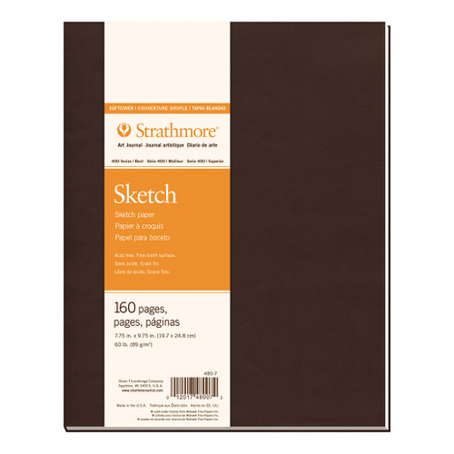 An image of a Strathmore 400 Series Sketch Softcover Art Journal.