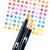 A fourth lifestyle image of Tombow Dual Brush Pens.