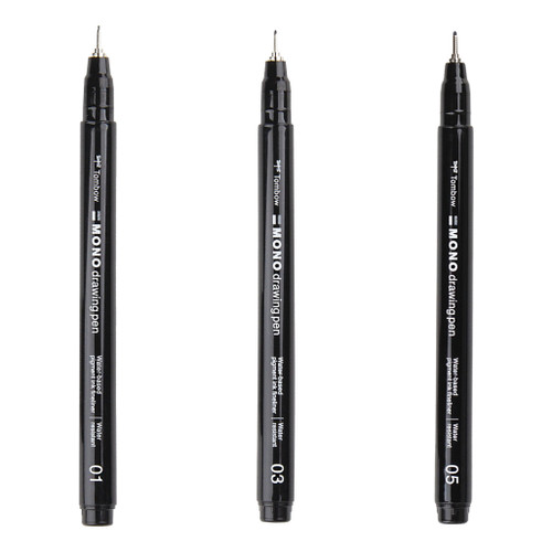 An image of Tombow Mono Drawing Pens.