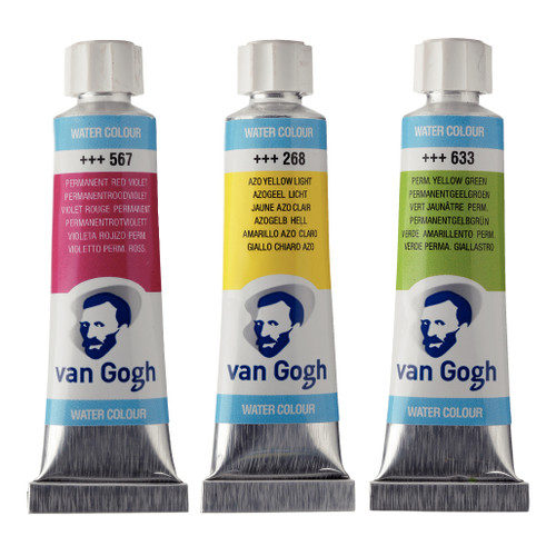 An image of Van Gogh Student Watercolor Tubes.