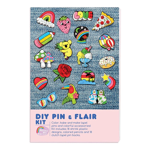 An image of a Yellow Owl Workshop DIY Pin & Flair Kit.